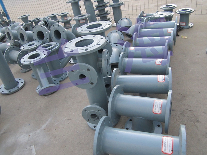 石灰石漿液襯瓷管件